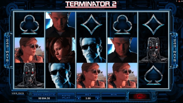 Игровой автомат «Terminator 2» в казино Gmslots