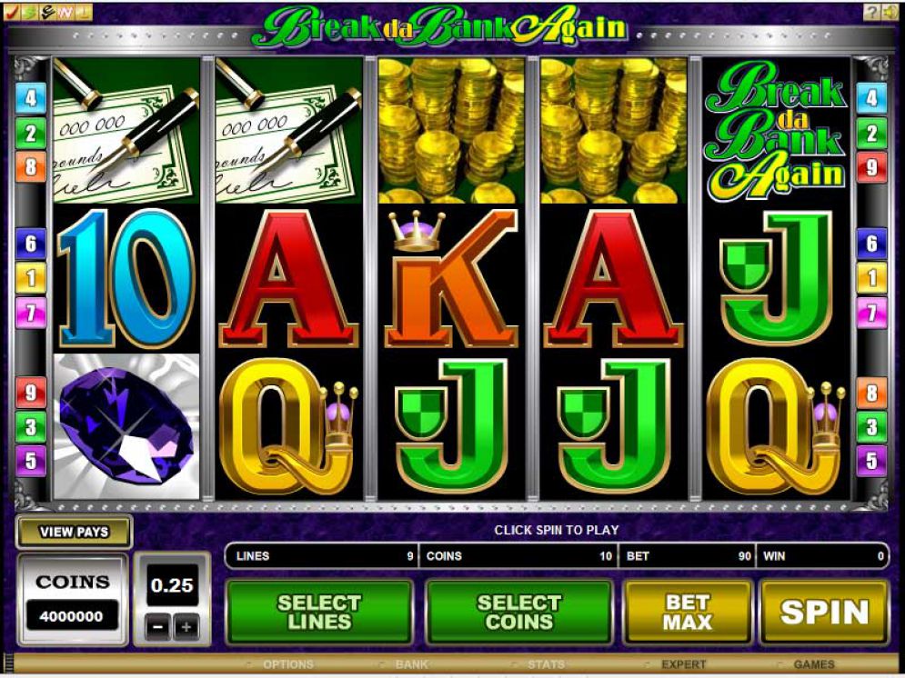Игровой автомат «Break da Bank Again» казино Вулкан 24