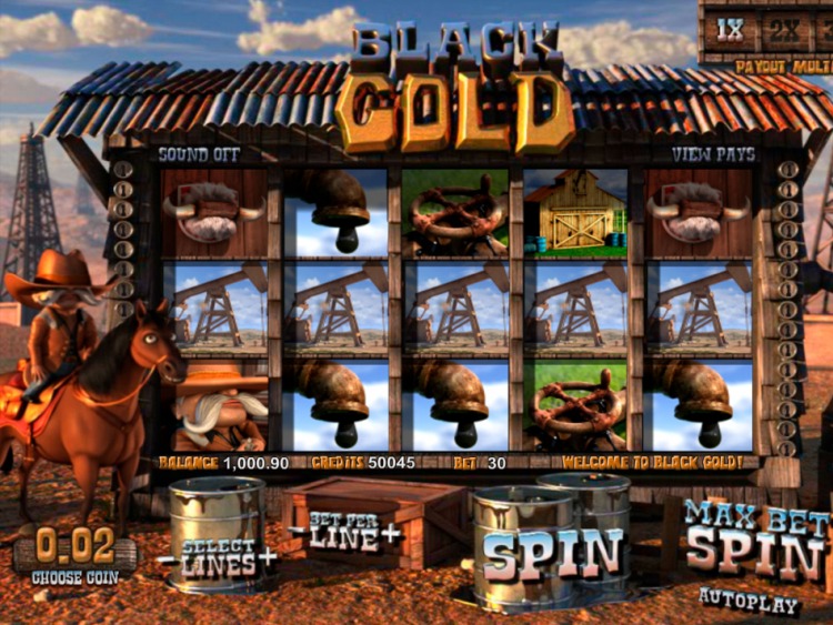 Игровой автомат «Black Gold» в казино Вулкан Платинум